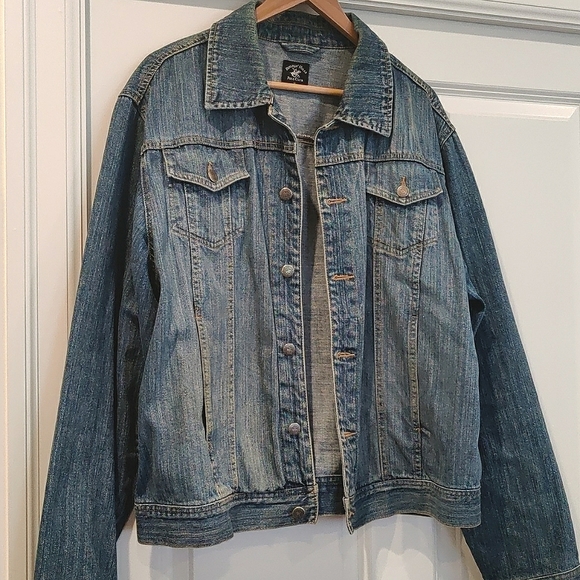 Beverly Hills Polo Club Demin Jacket Size XL - Picture 2 of 5